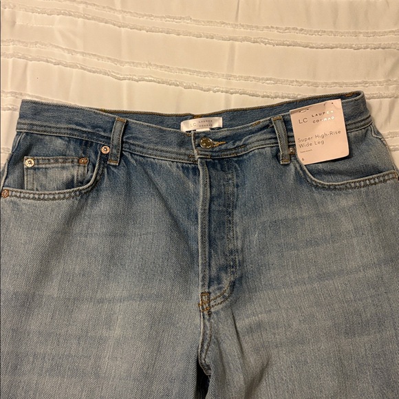 LC Lauren Conrad wide leg jeans - Picture 4 of 7